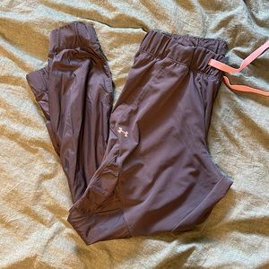 Under Armour Grey/salmon Joggers